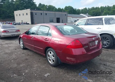 2006 Honda Accord 2.4 Ex z USA, uszkodzony, nr VIN 1HGCM56886A138496